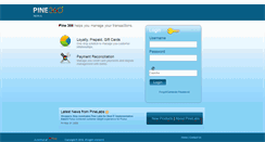 Desktop Screenshot of pine360.pinelabs.com