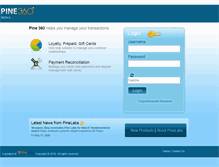 Tablet Screenshot of pine360.pinelabs.com